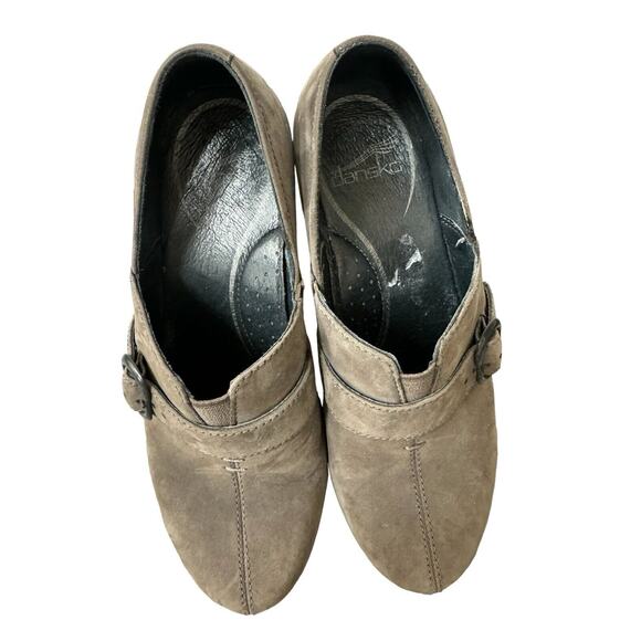 Dansko Tamara Sueded Leather Clog Womens Size EU 36/US 5.5-60 Gray 4800940200 - Picture 2 of 8